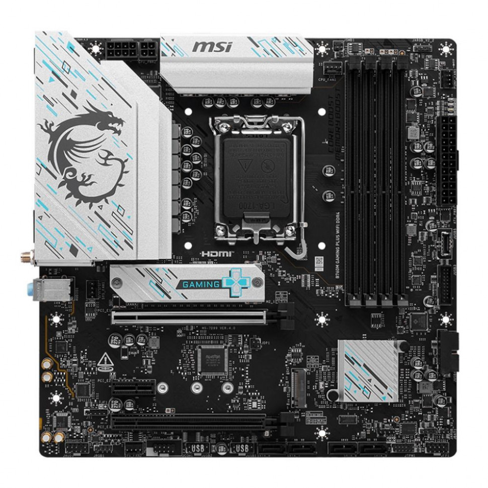 Материнская плата MSI B760M GAMING PLUS WIFI DDR4