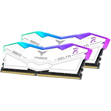 Оперативная память 32 Gb 7600 MHz Team Group T-FORCE DELTA RGB White (FF4D532G7600HC36DDC01)
