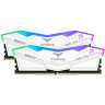 Оперативная память 32 Gb 7600 MHz Team Group T-FORCE DELTA RGB White (FF4D532G7600HC36DDC01)