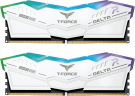Оперативная память 32 Gb 7600 MHz Team Group T-FORCE DELTA RGB White (FF4D532G7600HC36DDC01)