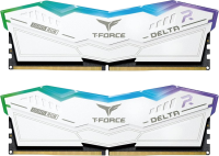 Оперативная память 32 Gb 7600 MHz Team Group T-FORCE DELTA RGB White (FF4D532G7600HC36DDC01)