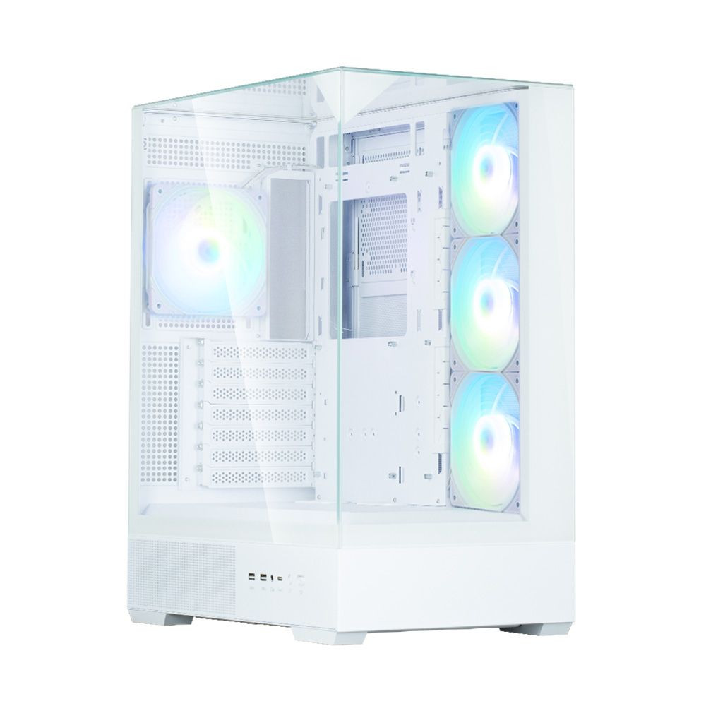 Компьютерный корпус Zalman P40 Prism Plus White 
