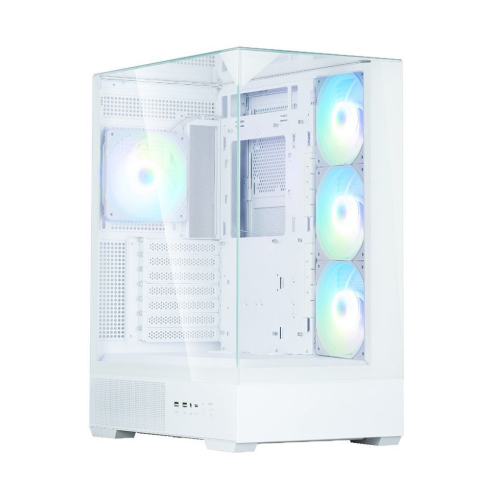 Компьютерный корпус Zalman P40 Prism Plus White 