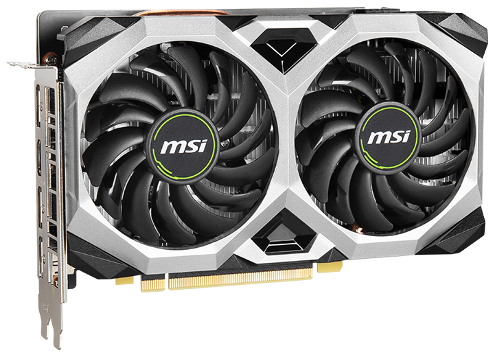 Видеокарта MSI (GTX 1660 SUPER VENTUS XS OC RU) GeForce GTX 1660 SUPER 6GB VENTUS XS OC