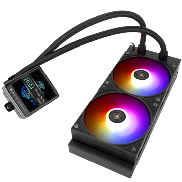 Система жидкостного охлаждения для процессора Thermalright Grand Vision 240 ARGB Black (TRGV240AB)
