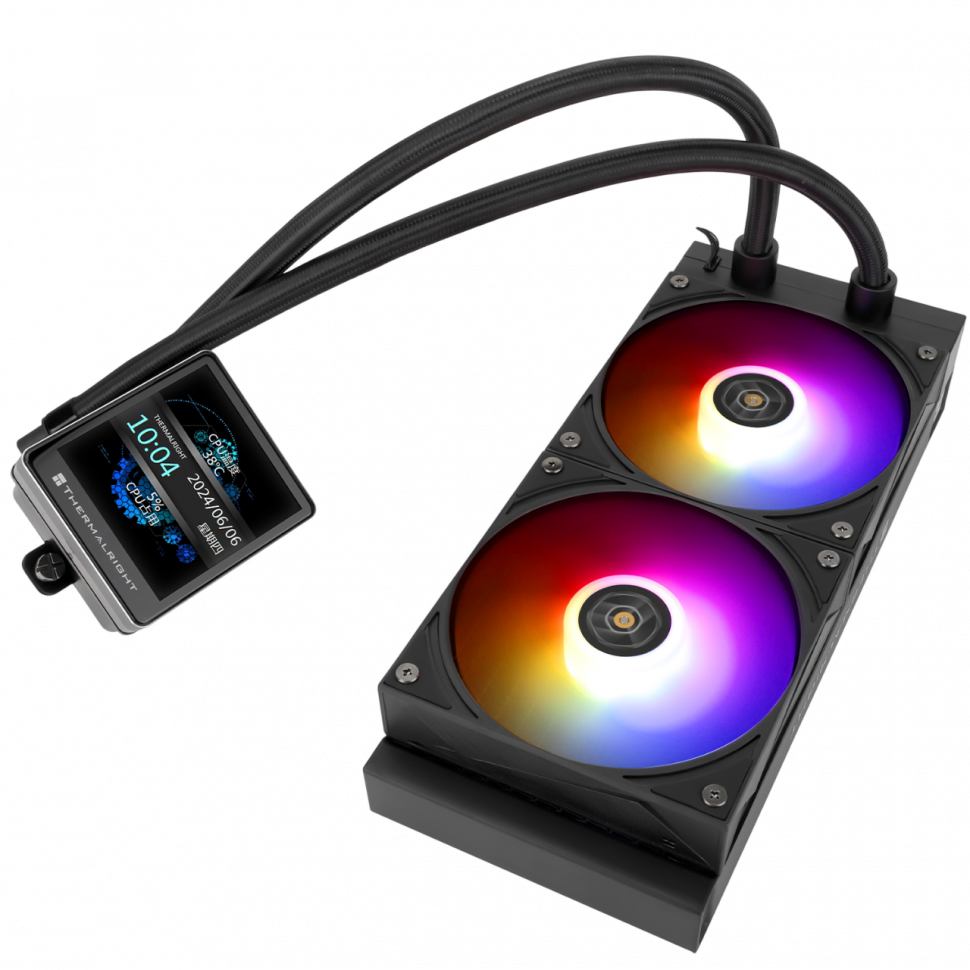 Система жидкостного охлаждения для процессора Thermalright Grand Vision 240 ARGB Black (TRGV240AB)