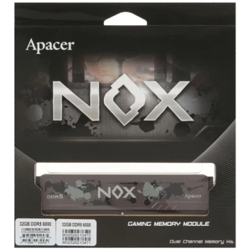 Оперативная память 32 Gb 6000 MHz Apacer NOX OC (AH5U32G60C622MBAA-2)