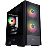 Компьютерный корпус 1STPLAYER AU7 ARGB Black (AU7-BK-2FA7-14-2FA7R-1FA7)
