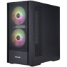 Компьютерный корпус 1STPLAYER AU7 ARGB Black (AU7-BK-2FA7-14-2FA7R-1FA7)