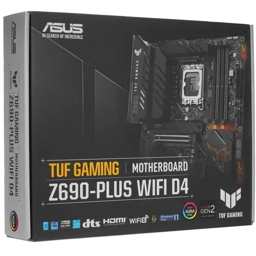 Материнская плата ASUS TUF GAMING Z690-PLUS WIFI D4 90MB18V0-M0EAY0