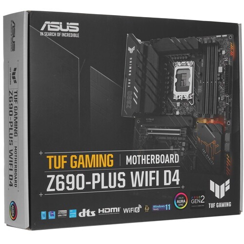 Материнская плата ASUS TUF GAMING Z690-PLUS WIFI D4 90MB18V0-M0EAY0