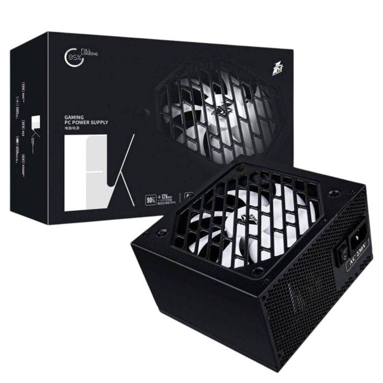 Блок питания 1STPLAYER 500W FK Black (PS-500FK)