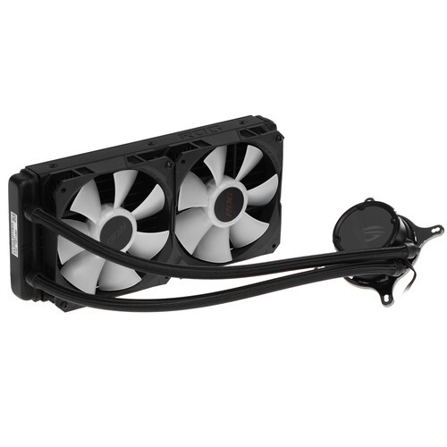 Система жидкостного охлаждения для процессора ASUS ROG STRIX LC II 240 ARGB 90RC00E1-M0UAY0