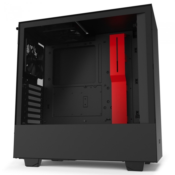 Компьютерный корпус NZXT H511 CA-H511B-BR Compact Mid Tower Black/Red CA-H511B-BR