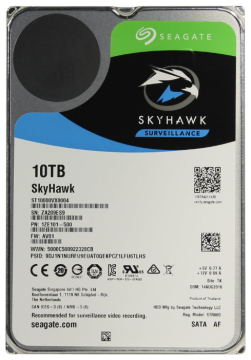 Жесткий диск Seagate 10000 Gb SKYHAWK Al SURVEILLANCE ST10000VE0008