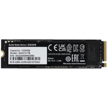 Твердотельный накопитель Gigabyte 1000 Gb AORUS AG4731TB