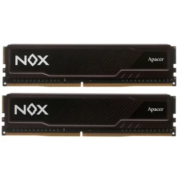 Оперативная память 16 Gb 3200 MHz Apacer NOX RGB Black (AH4U16G32C28YMBAA-2)