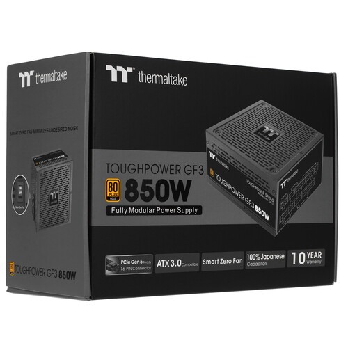 Блок питания Thermaltake 850W TOUGHPOWER GF3 PS-TPD-0850FNFAGE-4 16 Pin (PCIe 5.0 Connector Cable Details)
