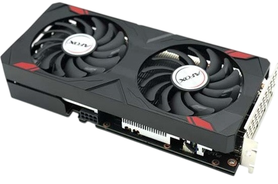 Видеокарта AFox (AF3050-8GD6H4-V4) GeForce RTX 3050 8GB COMBAT Edition