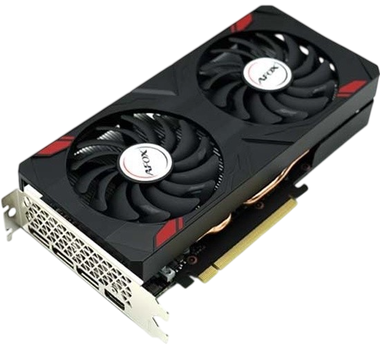 Видеокарта AFox (AF3050-8GD6H4-V4) GeForce RTX 3050 8GB COMBAT Edition
