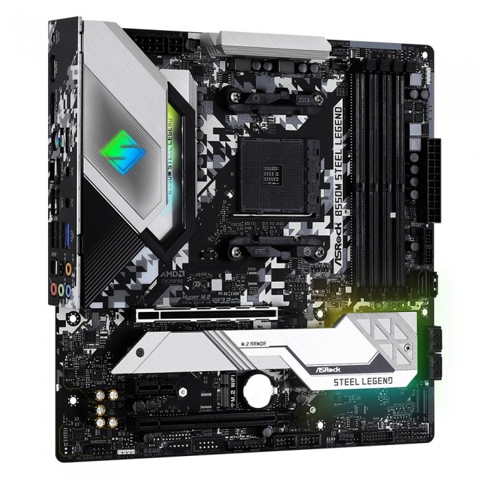 Материнская плата ASRock B550M STEEL LEGEND