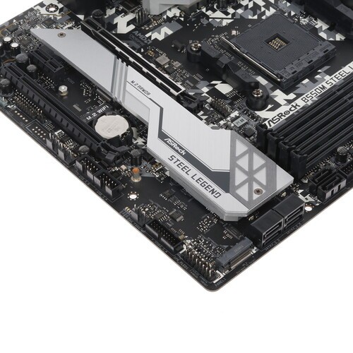 Материнская плата ASRock B550M STEEL LEGEND