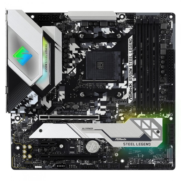 Материнская плата ASRock B550M STEEL LEGEND