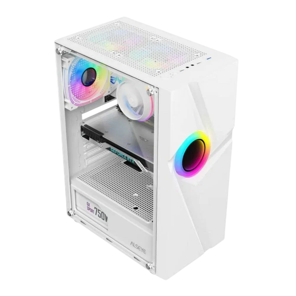 Компьютерный корпус ALSEYE TG White (305-3/W)