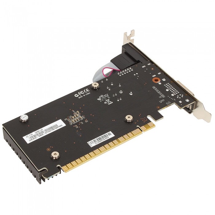 Видеокарта MSI (GT 710 1GD3H LP) GeForce GT 710 1GB Silent LowProfile