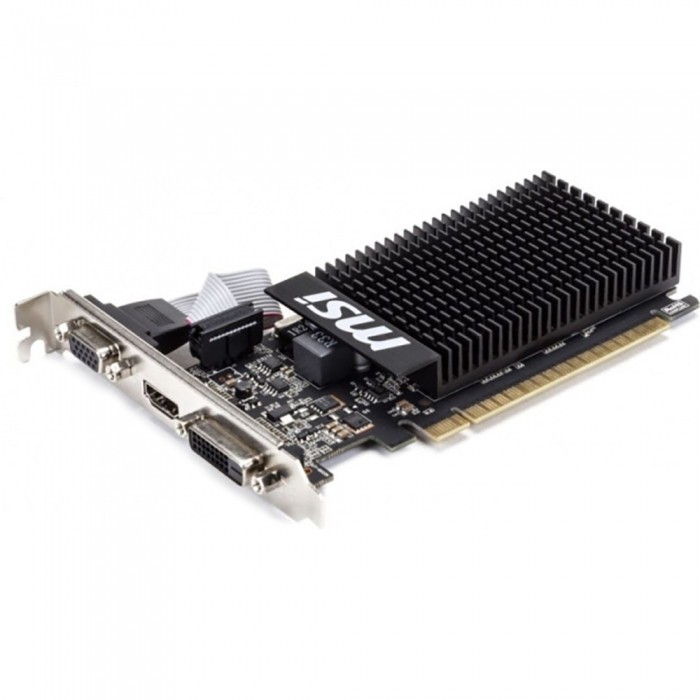 Видеокарта MSI (GT 710 1GD3H LP) GeForce GT 710 1GB Silent LowProfile
