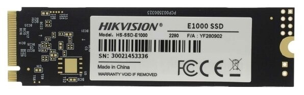 Твердотельный накопитель HIKVISION 1024 Gb E1000 M.2 HS-SSD-E1000/1024G OEM
