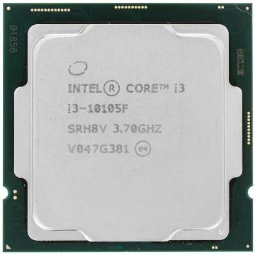 Процессор Intel Core I3-10105F S1200 3700 MHz OEM CM8070104291323