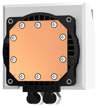 Система жидкостного охлаждения для процессора Deepcool LT360 WH ARGB White (R-LT360-WHAMNC-G-1)