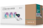 Система жидкостного охлаждения для процессора Deepcool LT360 WH ARGB White (R-LT360-WHAMNC-G-1)