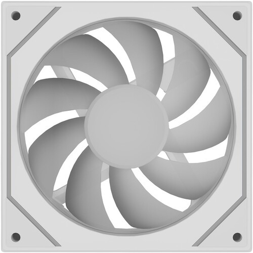 Вентилятор для корпуса Powercase (M52-12W ARGB) White