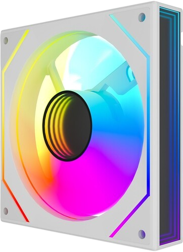 Вентилятор для корпуса Powercase (M52-12W ARGB) White