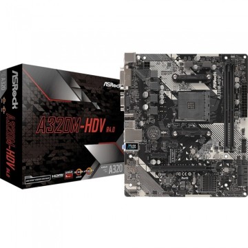 Материнская плата ASRock A320M-HDV R4.0