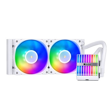 Система жидкостного охлаждения для процессора JONSBO HXW-240 ARGB White PWM