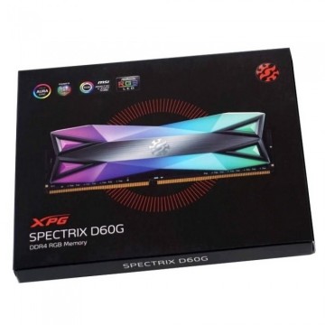 Оперативная память 16 Gb 3000 MHz ADATA XPG SPECTRIX D60G Grey RGB (AX4U30008G16A-DT60)