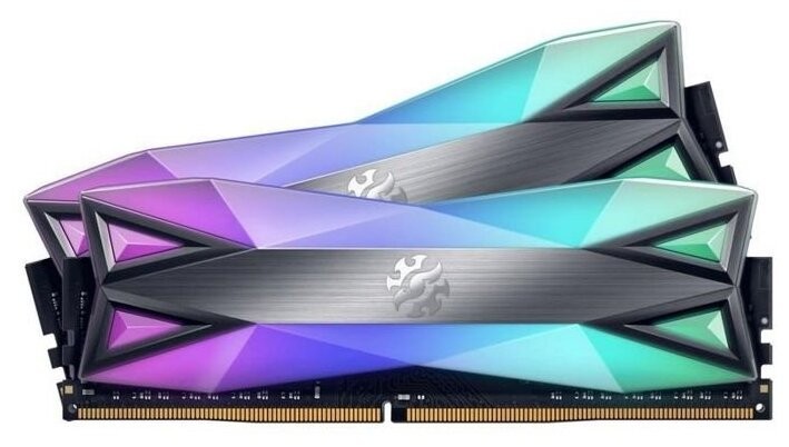 Оперативная память 16 Gb 3000 MHz ADATA XPG SPECTRIX D60G Grey RGB (AX4U30008G16A-DT60)
