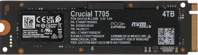 Твердотельный накопитель CRUCIAL 4000 Gb T705 (CT4000T705SSD3)