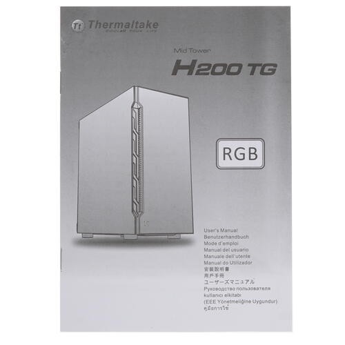 Компьютерный корпус Thermaltake H200 TG RGB Black CA-1M3-00M1WN-00 