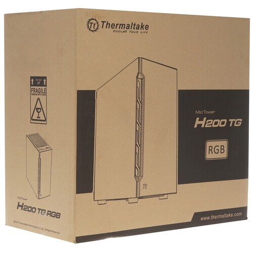 Компьютерный корпус Thermaltake H200 TG RGB Black CA-1M3-00M1WN-00 