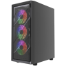 Компьютерный корпус Powercase Mistral EA21 TG FRGB Black (CMAEA21-L4)