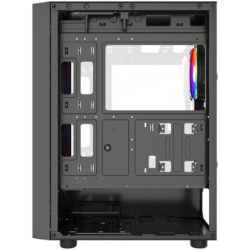 Компьютерный корпус Powercase Mistral EA21 TG FRGB Black (CMAEA21-L4)