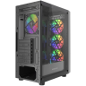 Компьютерный корпус Powercase Mistral EA21 TG FRGB Black (CMAEA21-L4)
