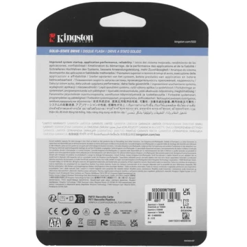 Твердотельный накопитель Kingston 7680 Gb DC600M (SEDC600M/7680G)