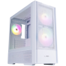 Компьютерный корпус 1STPLAYER AU7 ARGB White (AU7-WH-2FA7-14-W-2FA7R-W-1FA7-W)