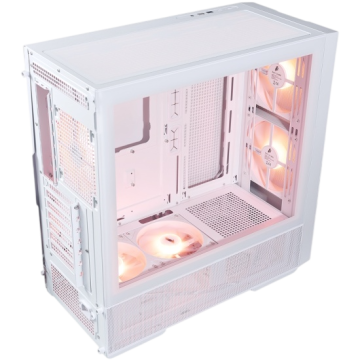 Компьютерный корпус 1STPLAYER AU7 ARGB White (AU7-WH-2FA7-14-W-2FA7R-W-1FA7-W)