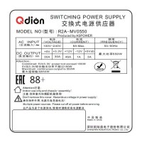 Блок питания Qdion 550W Mini REDUNDANT R2A-MV0550 